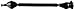 GSP NCV72053 CV Axle Shaft Assembly - Right Front (Passenger Side), black