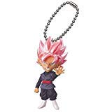 Dragon Ball Super Goku Black Figure Swing Keychain ~ UDM The Best 20 ~ Goku Black Super Saiyan Rose