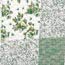 Collections Etc Hadley Floral Patchwork Reversible Lightweight Quilt, Sage, Twin