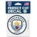 WinCraft MLS Manchester City FC 4x4 Perfect Cut Color Decal, Team Colors, One Size