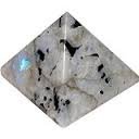 Moonstone Pyramid White 13 Premium Rainbows Crystal Tourmalinated Sacred Geometry 3