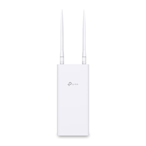 TP-Link Archer MR402-Outdoor 4G LTE External Router, WiFi AC1200Mbps Dual Band, IP65 Waterproof, PoE/DC Support, Cat4 up to 150Mbps, OneMesh Technology, Pole/Wall Installation, Plug & Play