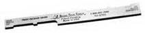 Trade Package Gauge Go-No-Go Brake Lining