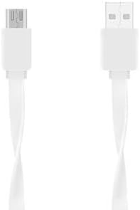 Konfulon S31 Micro USB - Durable Charging Cable for Samsung, Nexus, LG, Motorola, Android Smartphones and More (White)