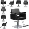 Barber Beauty Salon Equipment Hydraulic Hair Styling Chair Package 8 x SC-10BLK