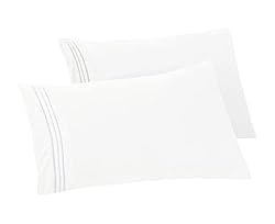 Elegant Comfort Solid Pillowcases 1500 Thread Count