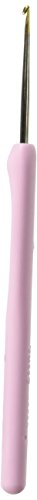 Tulip Needle Company Tel-00E Etimo Rose Steel Crochet Hook-Size 0/1.75mm