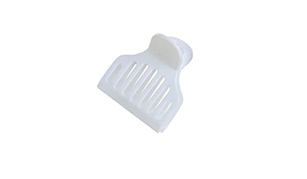 Comair 3150043 Sectioning Clip Plastic Butterfly Pack of 6 White
