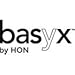 basyx Products - basyx - BL Laminate Series Bow Front Desk Shell, 72w x 42w x 29h, Mahogany - Sold As 1 Each - Non-handed shell can be arranged for either left- or right-handed configurations. - Durable 1amp;quot; thick tops covered with abrasion- and stain-resistant laminate. - Grommets provide cable management. - Modesty panel for privacy. - Use alone or combine with additional pieces to create an amp;quot;Lamp;quot; or amp;quot;Uamp;quot; workstation.