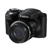 Canon PowerShot SX500 is 16.0 MP Digital Camera with 30x Wide-Angle Optical Image Stabilized Zoom and 3.0-Inch LCD (Black) (Old Model)