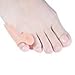 Povihome 4 Pack Bunionette Corrector, Tailor's Bunion Pads, Gel Pinky Toe Protector for Bunionette Pain Relief Little Toe Bunion Guard