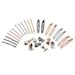 L. Erickson Deluxe Clip & Go Hair Clip Set - Gold/Silver/Rose Gold/Gunmetal