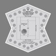 Creative Grids Cathedral Window Rectangle Ruler