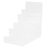 Cabilock 5 Tier Acrylic Display Stand:Clear Riser