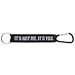 Gund Grumpy Cat Meme It's Not Me Lanyard and Carbiner, 8"