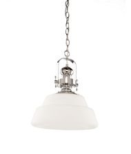 Artcraft lighting victoriaville 1-light pendant, chrome