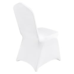 VEVOR 150 Pcs White Chair Covers Polyester Spandex