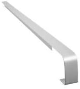 Rolabond Kitchen Worktop Joint Matt Silver 40mm x 630mm Straight
