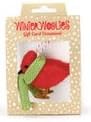 Demdaco Silvestri Collection Woolie Critter Gift Card Ornament - Season's Tweetings