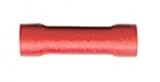 3M Scotchlock Vinyl Insulated Butt Connector 22-18 Gauge (Red) - 100 Pack