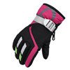 HighlifeS Child Winter Warm Waterproof Windproof Snow Snowboard Ski Sports Gloves (Black)