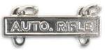 Army Qualification Bar Auto Rifle Mirror Finish