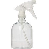 Empty Amber Glass Spray Bottle - Large 16 oz Refillable Container with Black Trigger, Great for Essential Oils, Cleaning Products, Aromatherapy and Cooking