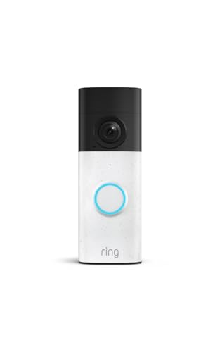 sonnette vidéo sans fil (Battery Video Doorbell) (nouvelle génération) | Sonnette sans fil à installer soi-même | Retinal 2K | Zoom x6 | Batterie intégrée | Essai de 30 jours à l’abonnement Ring
