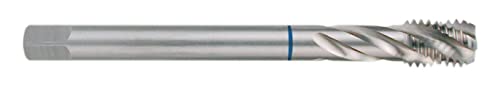 Ruko HSS Machine Tap, DIN 376, Ground, Bright Finish, M 12 x 1.75 mm Nominal Thread Size, 110.0 mm Length, R233120