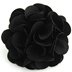 The Smart Man Men's Lapel Flower Boutonniere Pin for Suit - Black