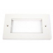 Loops Double Gang Wall Plate Frame 146mm x 85mm - Fit 4 x Euro Modules (25mm x 50mm) - Faceplate Outlet Frame