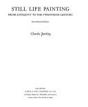 Still Life Painting - From Antiquity To The Twentieth Century - Second Revised Edition by 