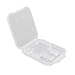 eTECH 10 Pack Clear Plastic SD/SDHC/SDXC/MicroSD/MicroSDHC/MicroSDXC Card Case Holder for SanDisk/Kingston/Transcend/Samsung (Plastic Case Only, Memory Card Not Included)
