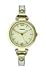 Fossil Es3260 Georgia Gold-Tone Stainless Steel Watch with Leather Strap