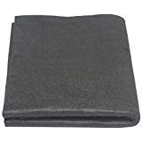 High Temp 18" X 24"(WL) x1/8" Carbon Fiber Welding Blanket Protect Work Area from Sparks & Splatte (18 x 24 inches)
