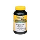 Nature's Plus Dyno-Mins Magnesium 250 mg Tablets - 90 TABLETS (Pack Of 3)