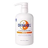 China Gel WHITE 16oz Pain Reliever With Pump