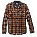 Under Armour Men's Borderland Flannel Moccasin Button-up Shirt SM