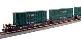 Kato USA Model Train Products Gunderson MAXI-I BNSF 