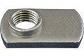 M8-1.25-6H Spot Weld Nut, Single Tab - Low Carbon