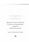 Directory of Graduate Programs in Clinical Child and Pediatric Psychology, , 0805835962