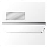 Yosan Envelopes 500 Units White 11.5 x 22.5 cm