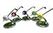 10L0L Mini Desktop Golf Ball Pen Stand with Golf pens 2-Piece Set of Golf Souvenir Tour Souvenir Novelty Gift
