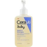 Cerave Baby Wash and Shampoo, 8 Ounce (2 Pack)