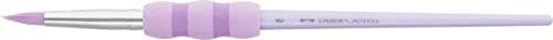 - Set de pinceles con mango blando, 4 piezas
