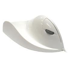 ACP Ergonomic Quill Mouse Pc and Mac Left Hand White (0270-0030)