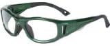 C2 Leader Prescription Ready Sports Goggle in Green Medium Size
