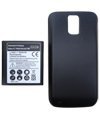 Samsung Galaxy S II (T-Mobile) Hercules SGH-T989 3600mAh Replacement Extended Battery with Black Cover