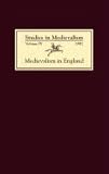 Studies in Medievalism IV Vol. IV : Medievalism in England, , 0859913481