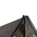 Super Heavy Duty Brown Tarp 8 Oz, 12'X20'